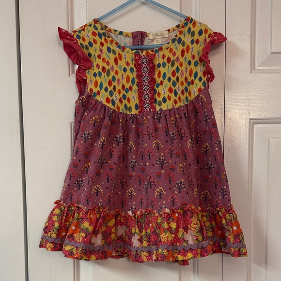 Matilda Jane Multicolor Ruffle Shirt - Picture 1 of 9
